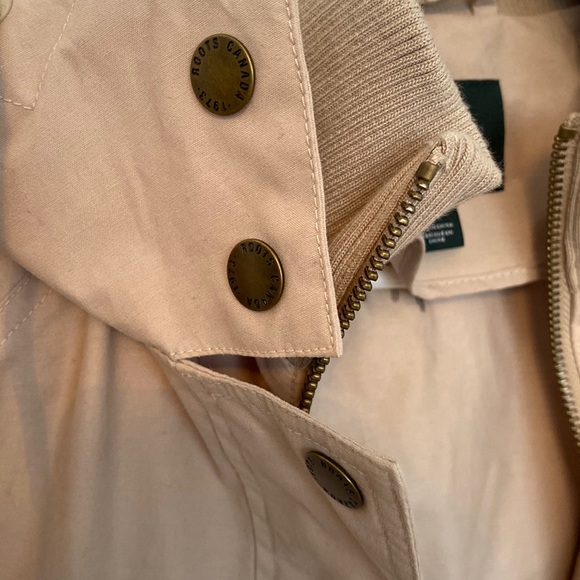 Roots Beige Cotton Military Utility Jacket - Picture 6 of 8